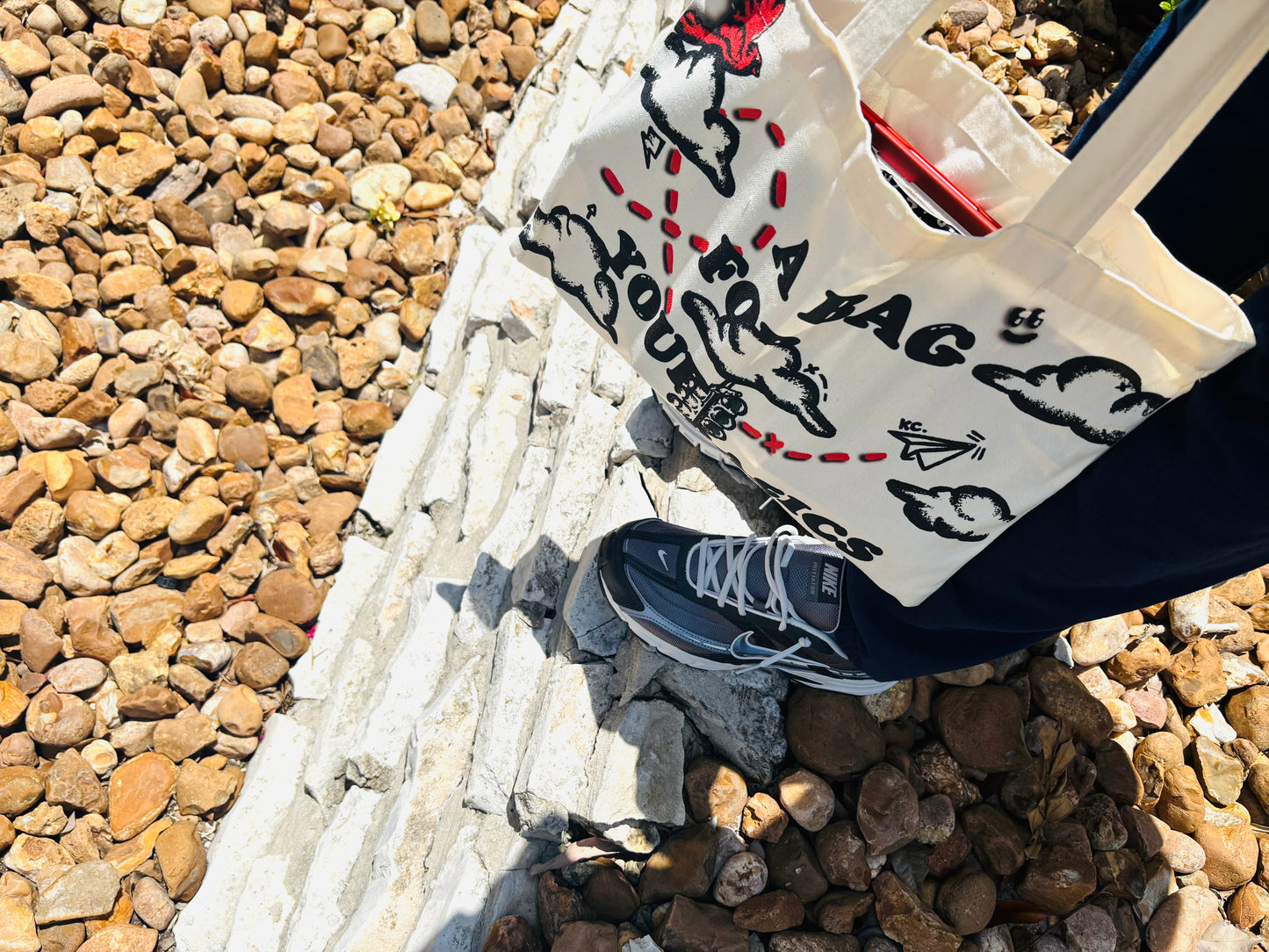 "FOR YOUR BASICS" SMALL TOTE