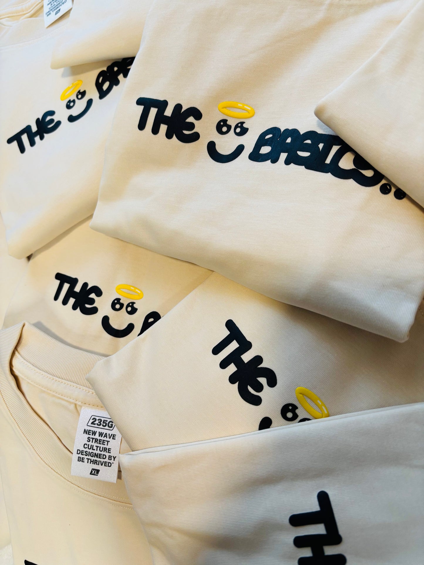 "THE :) BASICS" BOXY TEE (IMPERFECT)