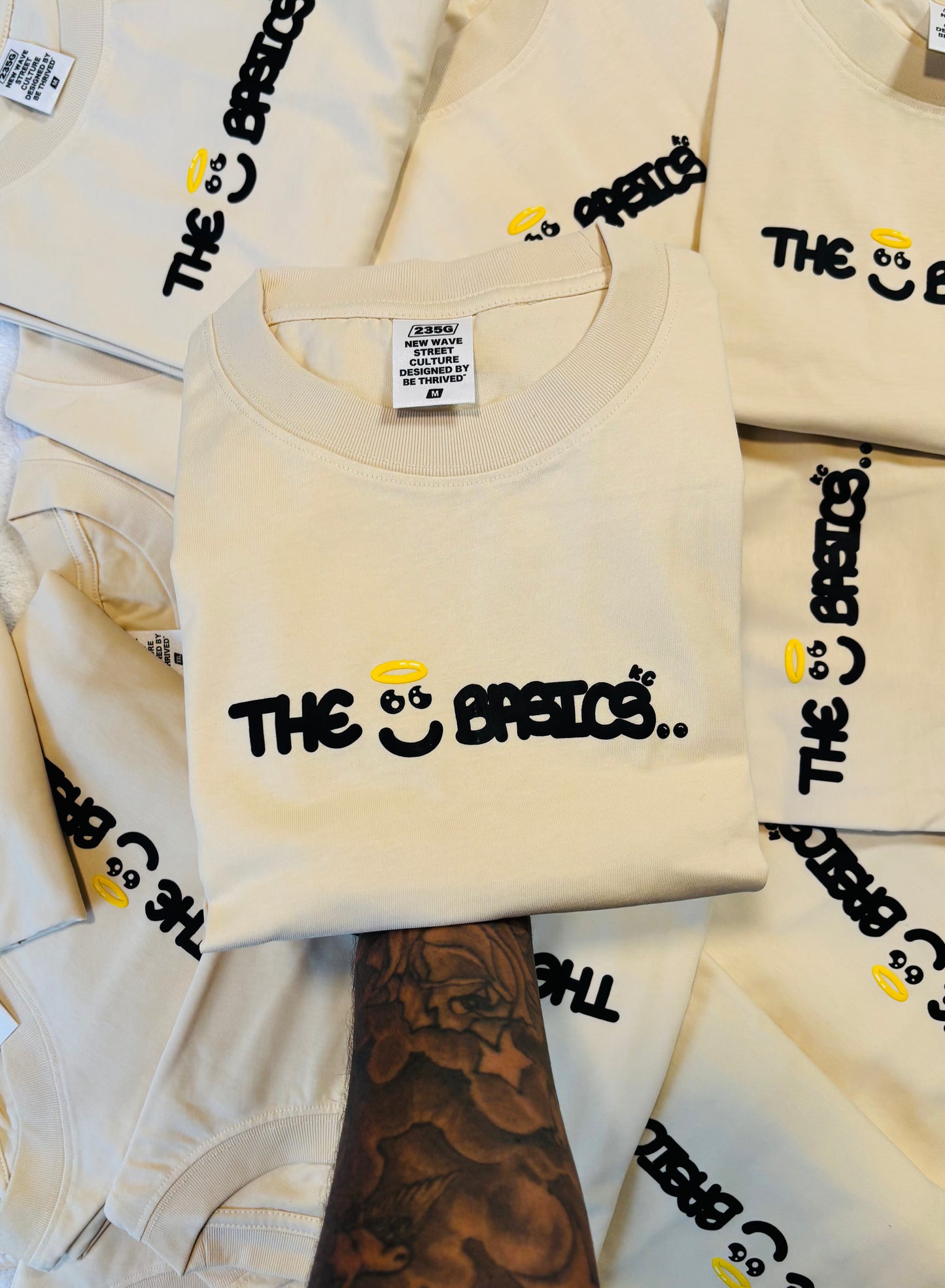 "THE :) BASICS" BOXY TEE (IMPERFECT)