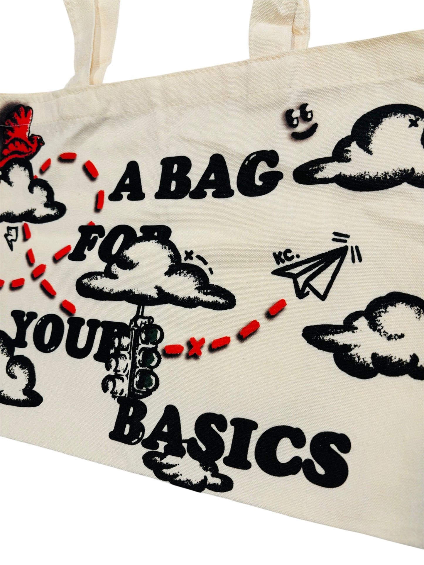 "FOR YOUR BASICS" SMALL TOTE