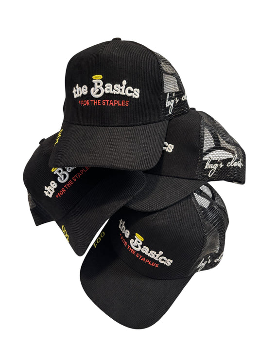 "FOR THE STAPLES" CORDUROY TRUCKER
