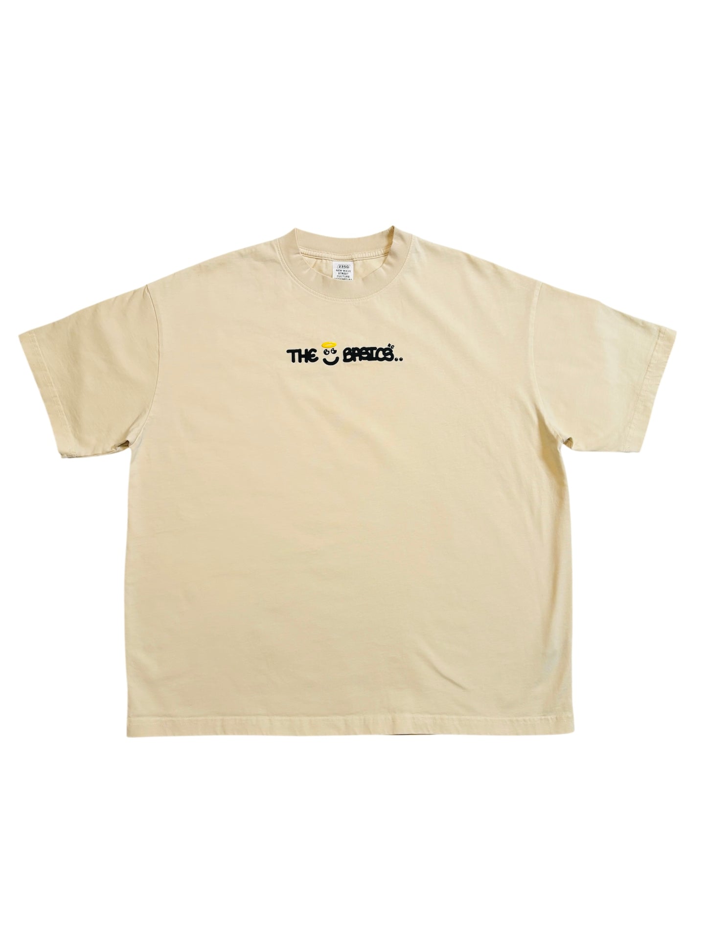 "THE :) BASICS" BOXY TEE (IMPERFECT)