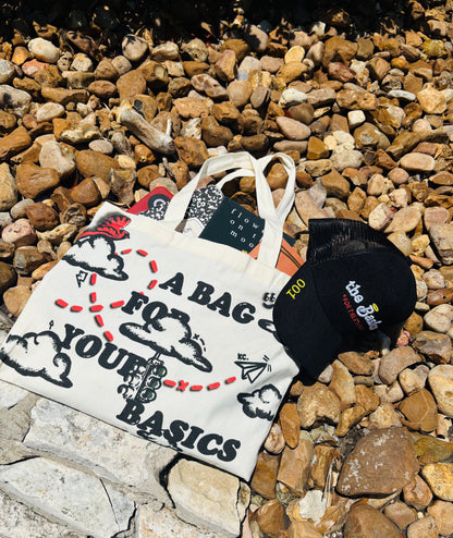 "FOR YOUR BASICS" SMALL TOTE