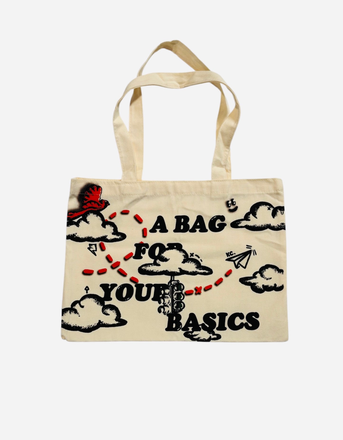 "FOR YOUR BASICS" SMALL TOTE