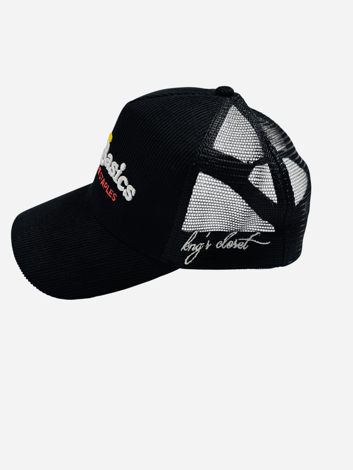 "FOR THE STAPLES" CORDUROY TRUCKER