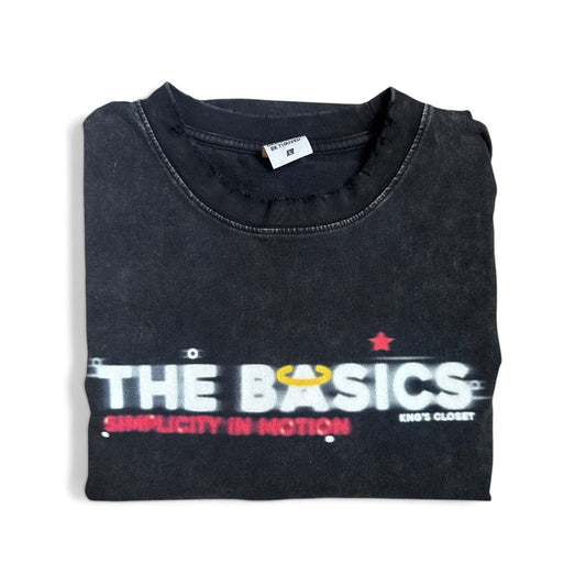 'simplicity in motion' tee