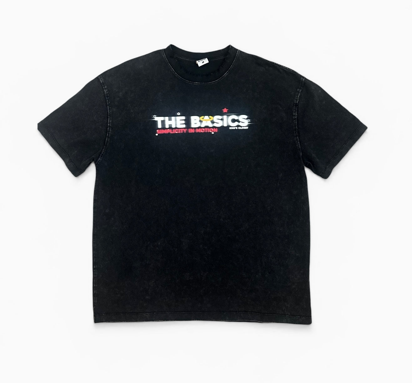'simplicity in motion' tee